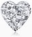 Heart Loose Diamond