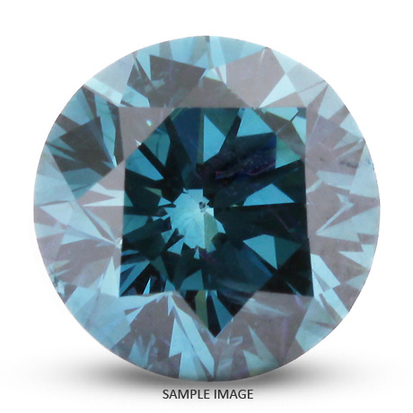 2.02 Carat Round Blue-SI2 Excellent Cut AGI Certified Loose Natural Diamond