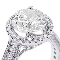 Call us to speak with a diamond expert at 1-800-343-4133