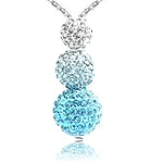 Gradient Pave Style Necklaces